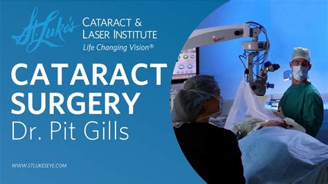 St luke's cataract & laser institute - Clearwater. Pit Gills, MD, is a board-certified ophthalmologist specializing in cataract and refractive surgery. He completed his undergraduate studies in Chemistry/Pre-Med at Vanderbilt University in Nashville, TN and in 1997 received his Medical Degree from Duke University Medical Center in Durham, NC. Dr. Gills completed both his medical ... 